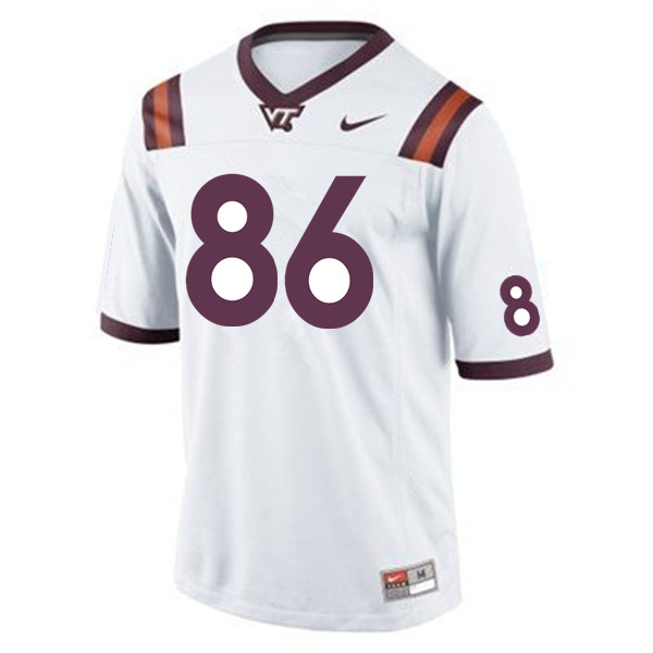 Men #86 C.J. Carroll Virginia Tech Hokies College Football Jerseys Sale-Maroon